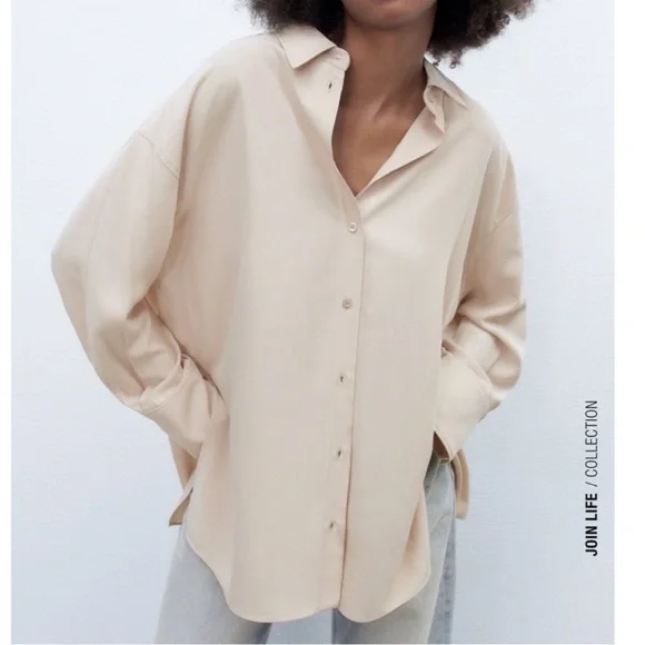 トップス Comfort Oversized Shirt cream 新色】Comfort Oversized Shirt